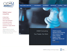 Tablet Screenshot of odmconsulting.com